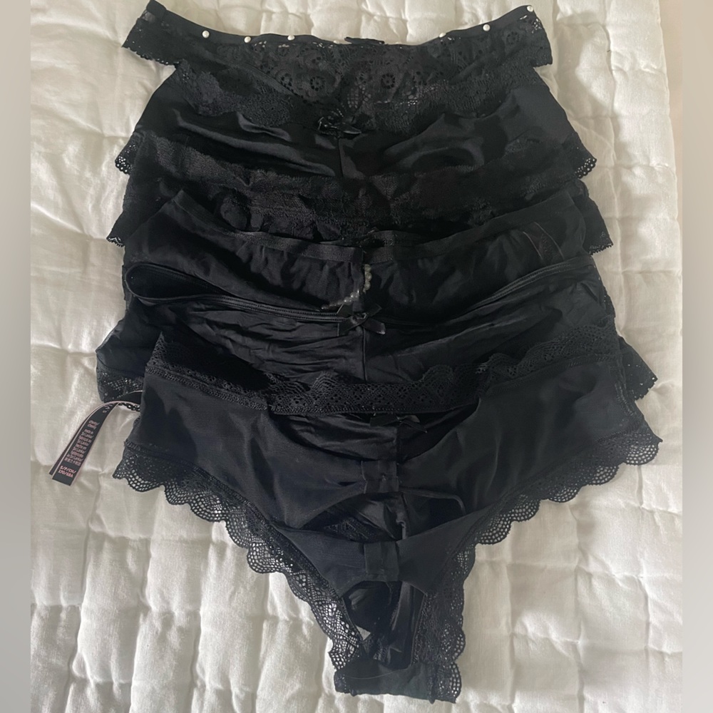 Bundle of 6 VS Very Sexy Cheeky / Thong Panties S